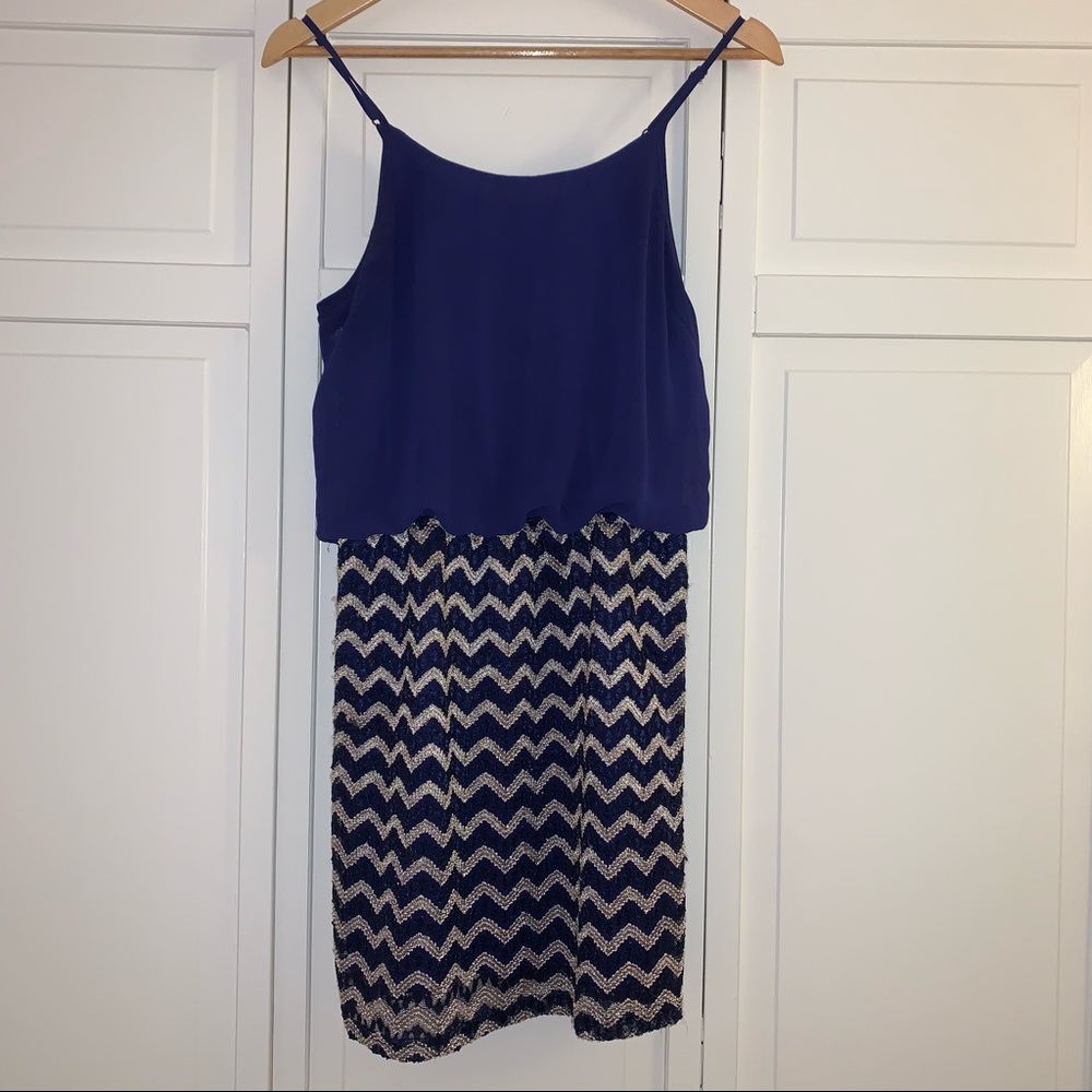 Royal Blue Dress
